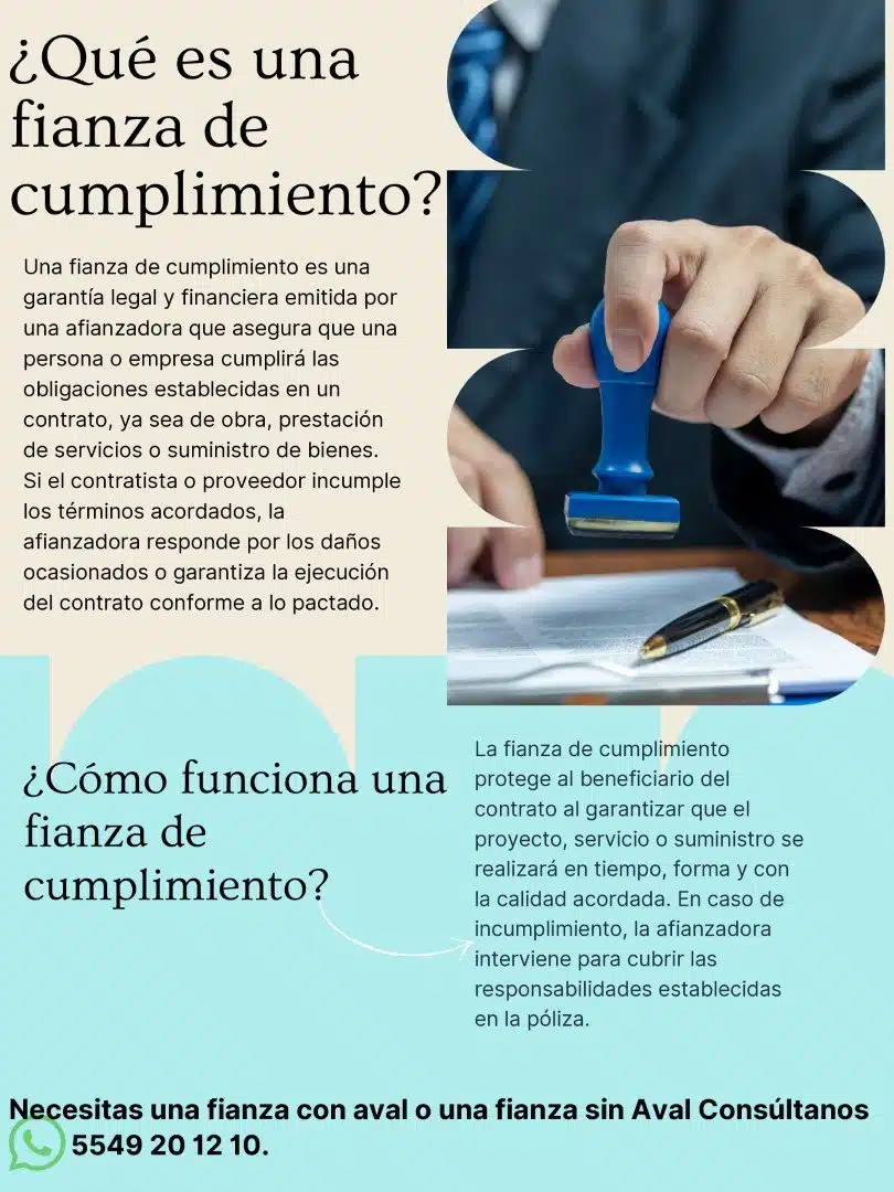 ¿Qué es una Fianza de Cumplimiento?
